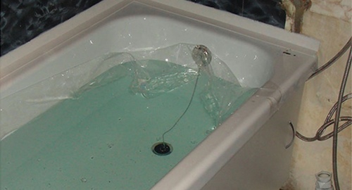 Установкой акрилового вкладыша | Усолье